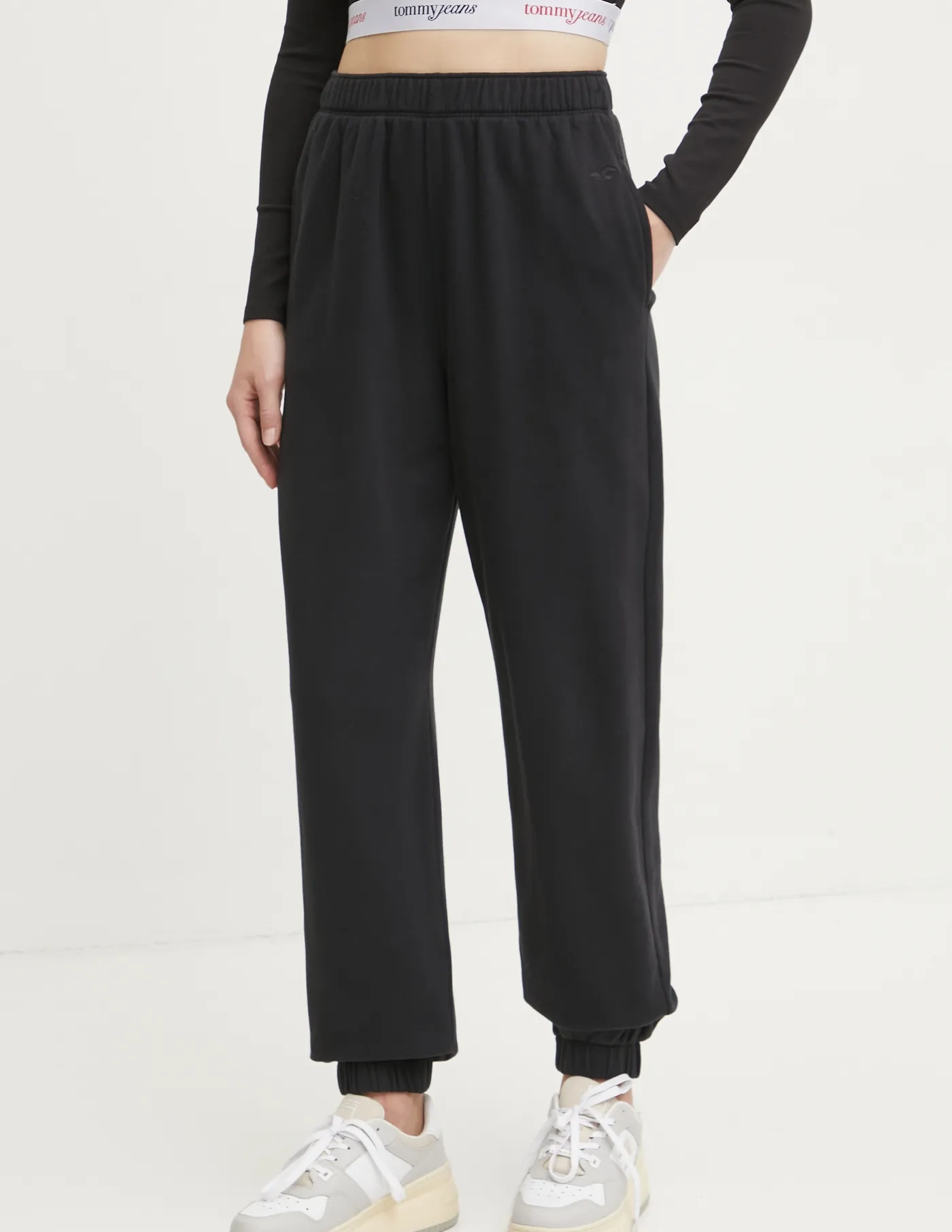 Спортивные штаны Hollister Co., черный 
Спортивные штаны Hollister Co., черный