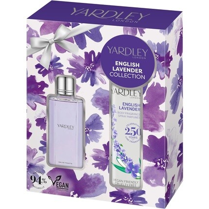 Yardley English Lavender EDT & Body Spray Set - Christmas Gift for Her - Birthdays Yardley London
Yardley English Lavender EDT & Body Spray Set - Christmas Gift for Her - Birthdays Yardley London