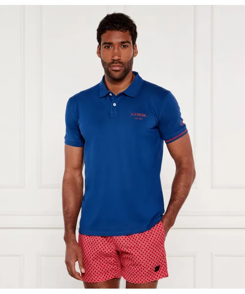 Футболка поло Regular fit Iceberg, синий
Футболка поло Regular fit Iceberg, синий