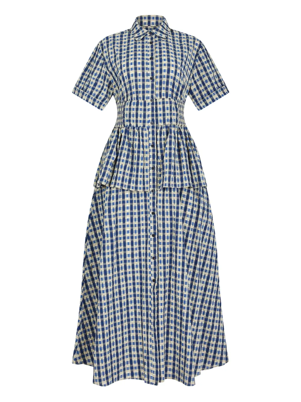 Платье-рубашка макси Boogie Woogie Bugle Boy Rosie Assoulin, синий
Платье-рубашка макси Boogie Woogie Bugle Boy Rosie Assoulin, синий