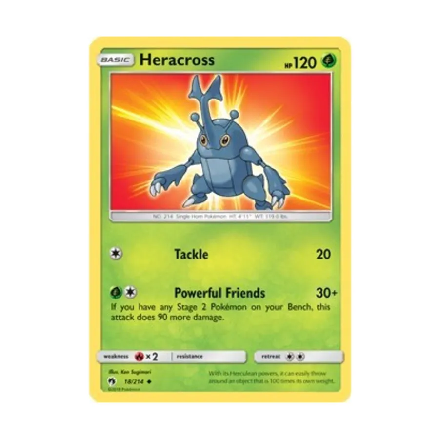 CCG Херакросс (Ю) #18, Pokemon - SM - Lost Thunder - Singles
CCG Херакросс (Ю) #18, Pokemon - SM - Lost Thunder - Singles