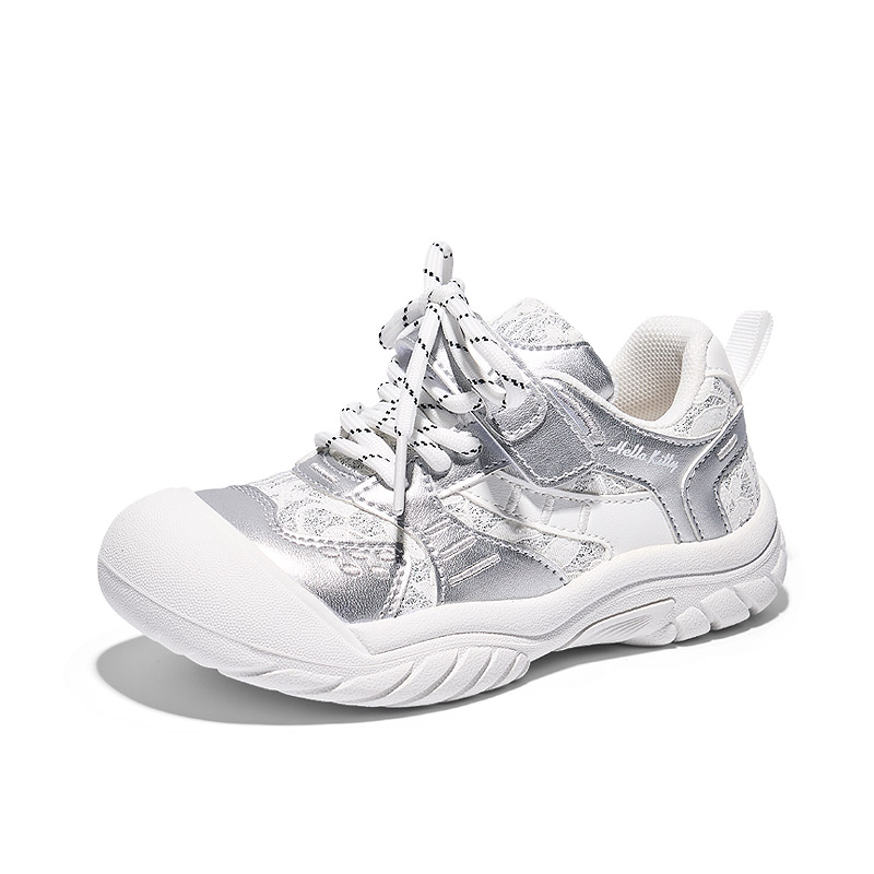 Дышащие низкие повседневные кроссовки Sanrio Series для детей Hello Kitty, серебряный/серый
Дышащие низкие повседневные кроссовки Sanrio Series для детей Hello Kitty, серебряный/серый