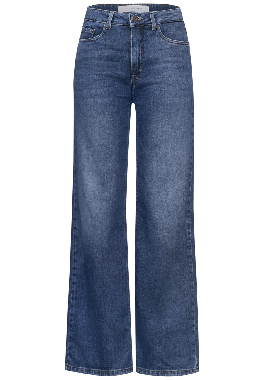 Джинсы с широкими штанинами Street One Studio, Blue Denim
Джинсы с широкими штанинами Street One Studio, Blue Denim