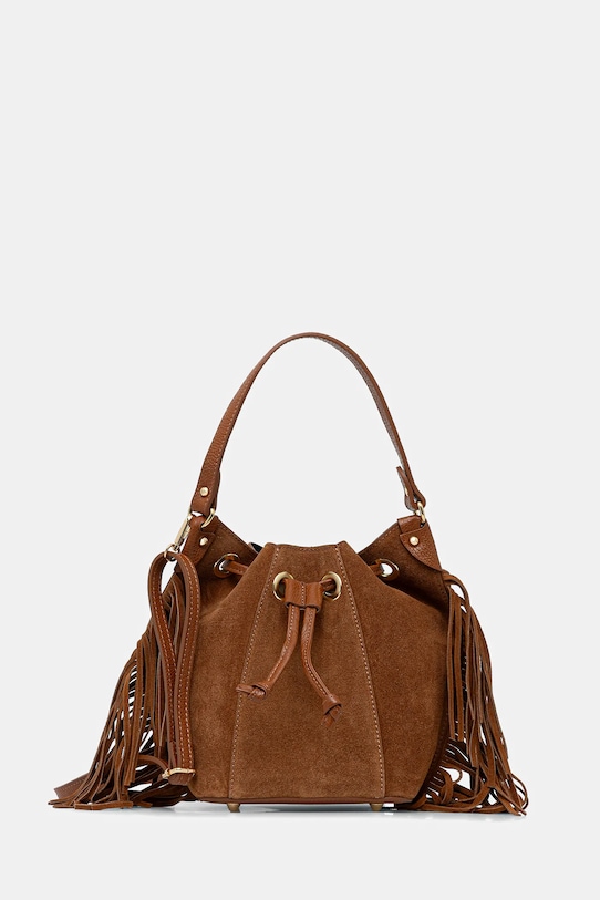 Замшевая сумка Answear.LAB, коричневый
Замшевая сумка Answear.LAB, коричневый