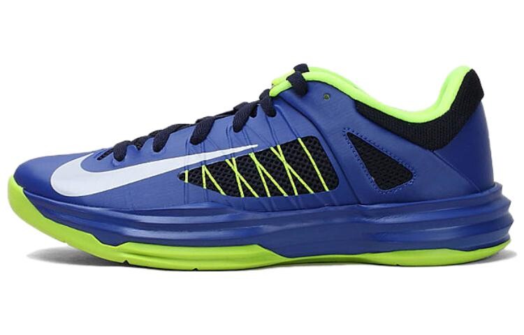 Кроссовки Hyperdunk мужские с низким верхом, синие/зеленые Nike 
Кроссовки Hyperdunk мужские с низким верхом, синие/зеленые Nike