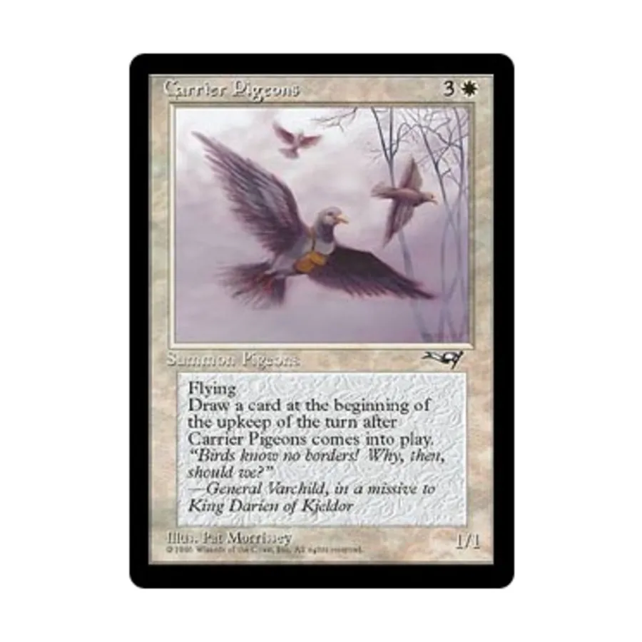 CCG Почтовые голуби - Вер. 1 (С1), MTG - Alliances
CCG Почтовые голуби - Вер. 1 (С1), MTG - Alliances