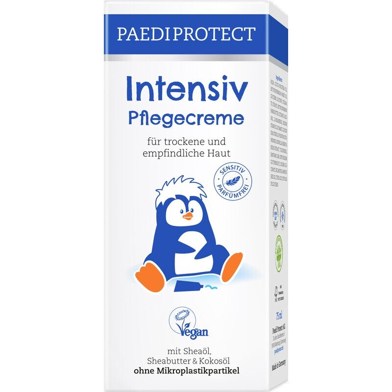 Крем для интенсивного ухода PAEDIPROTECT, 75 ml
Крем для интенсивного ухода PAEDIPROTECT, 75 ml
