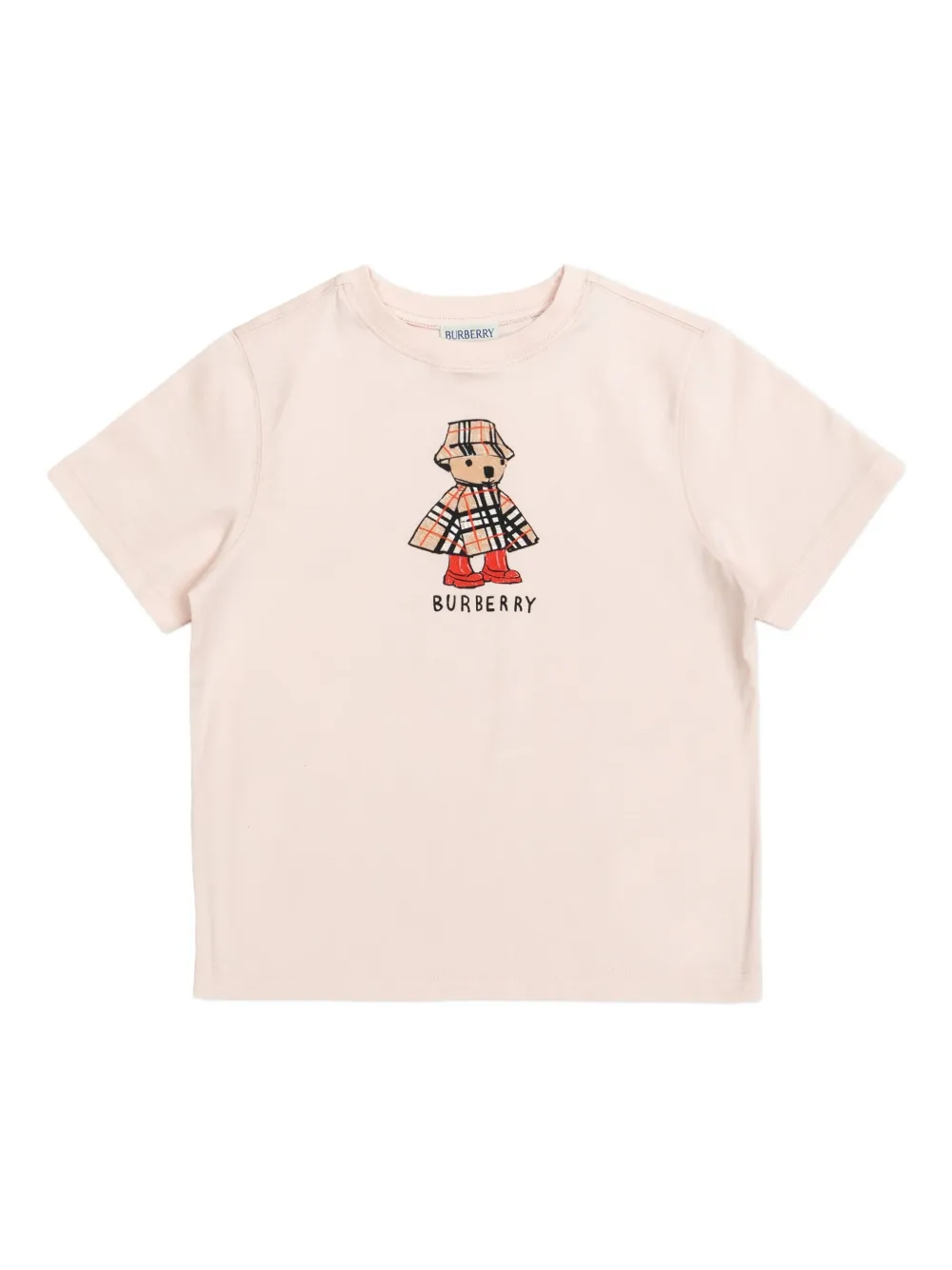 Футболка с графичным принтом Burberry Kids, розовый
Футболка с графичным принтом Burberry Kids, розовый