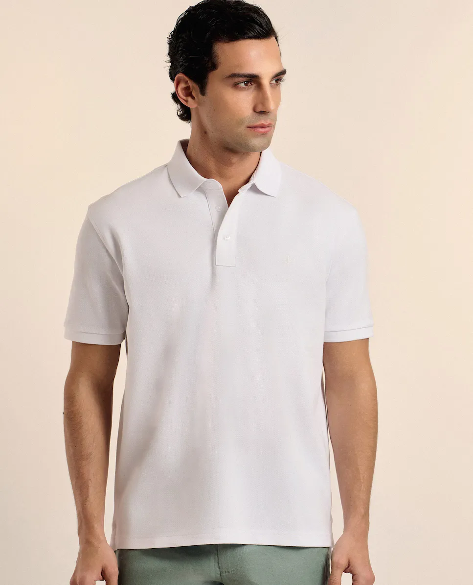 Классическая мужская поло из пике с коротким рукавом Valecuatro, белый
Классическая мужская поло из пике с коротким рукавом Valecuatro, белый