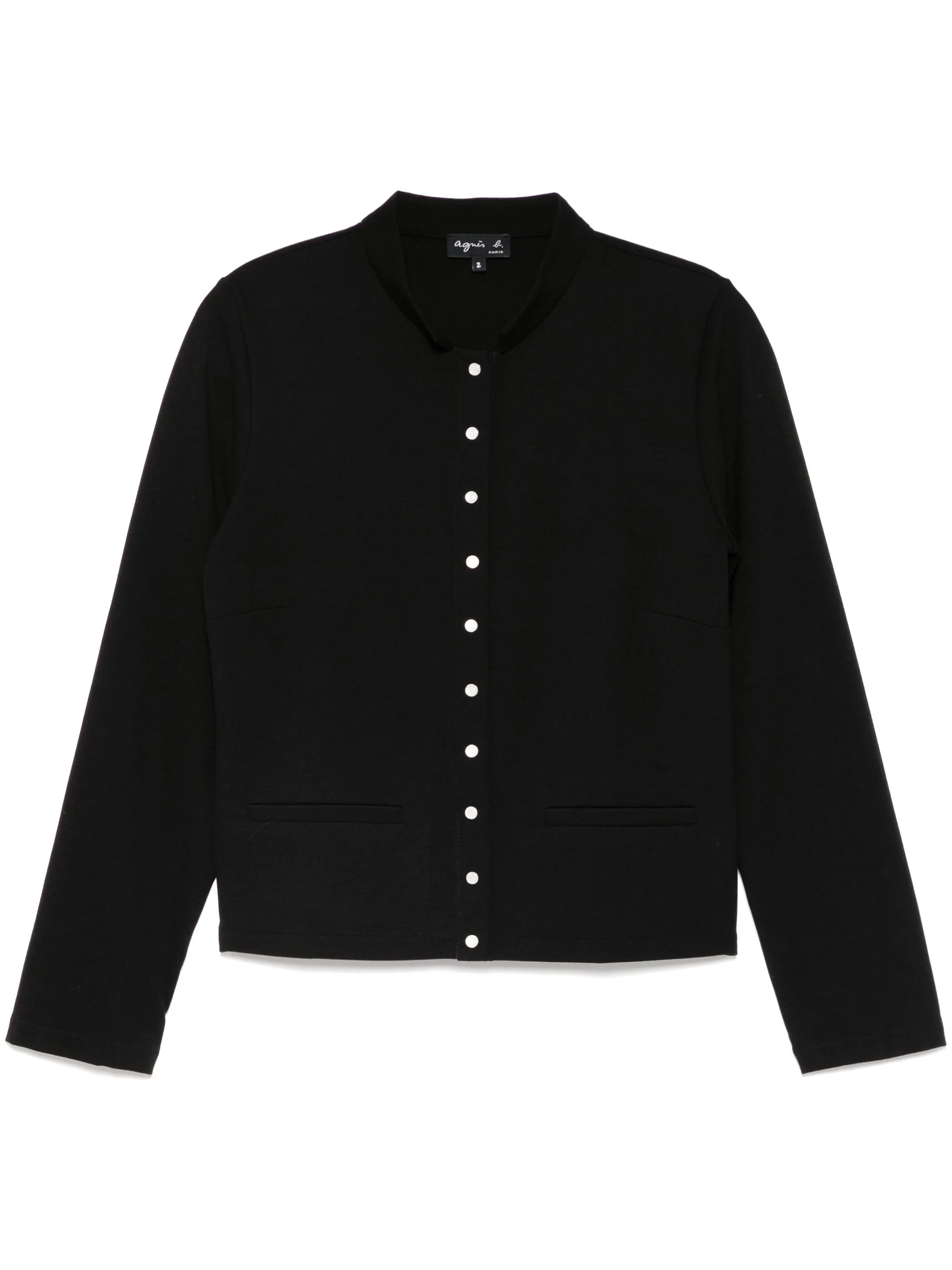 Кардиган на кнопках Agnès B., черный
Кардиган на кнопках Agnès B., черный