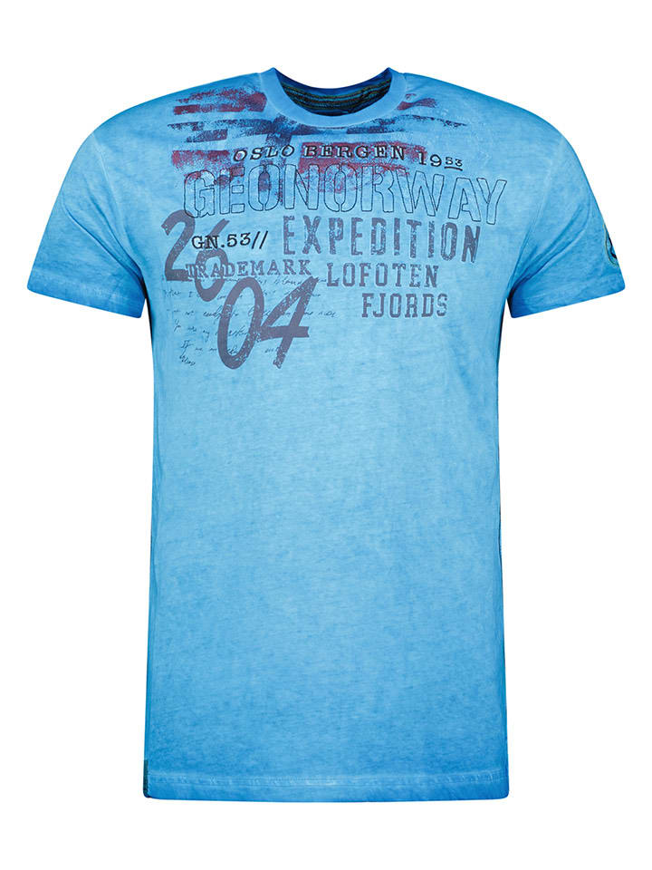 Футболка Geographical Norway, синий
Футболка Geographical Norway, синий