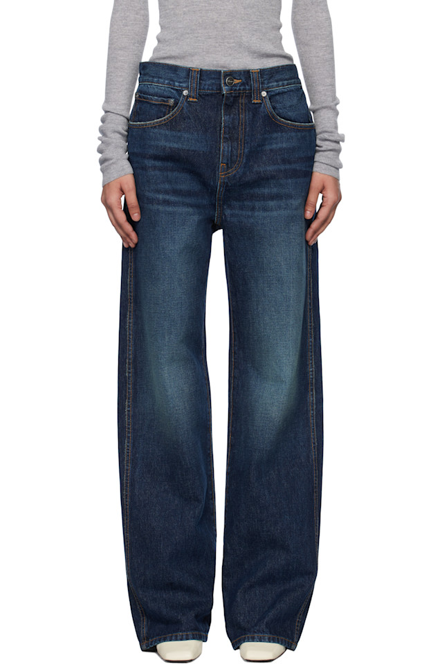 Бонни джинсы Khaite, цвет lansing 
Бонни джинсы Khaite, цвет lansing