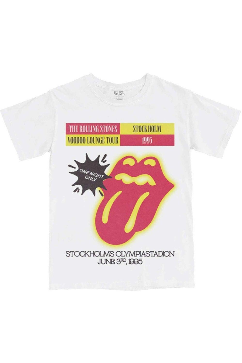 Хлопковая футболка «Стокгольм ´95» The Rolling Stones, белый
Хлопковая футболка «Стокгольм ´95» The Rolling Stones, белый