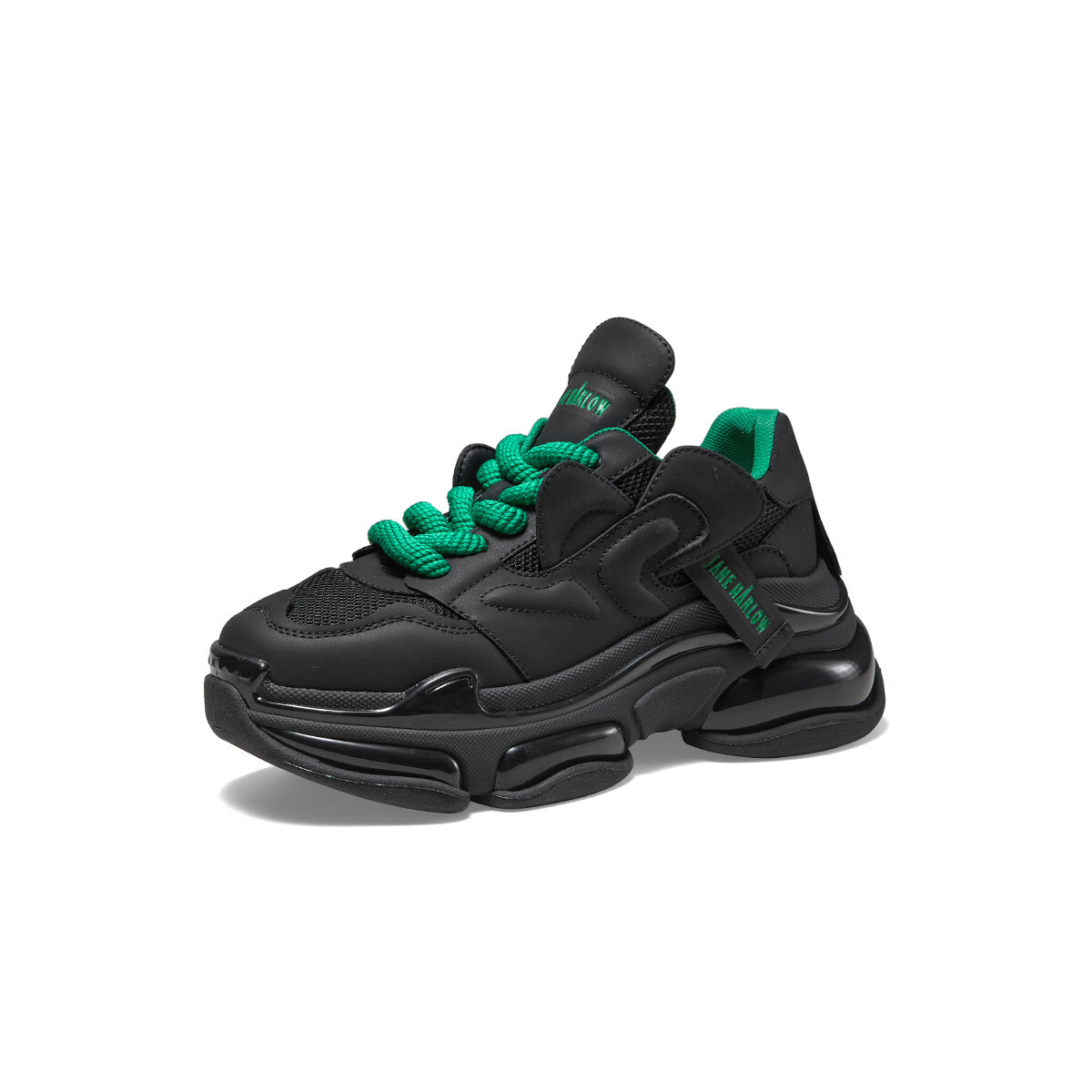 Кроссовки JANE HARLOW Jerry Harlow Chunky Sneakers Women's Low-top Black/Green, черный/зеленый
Кроссовки JANE HARLOW Jerry Harlow Chunky Sneakers Women's Low-top Black/Green, черный/зеленый