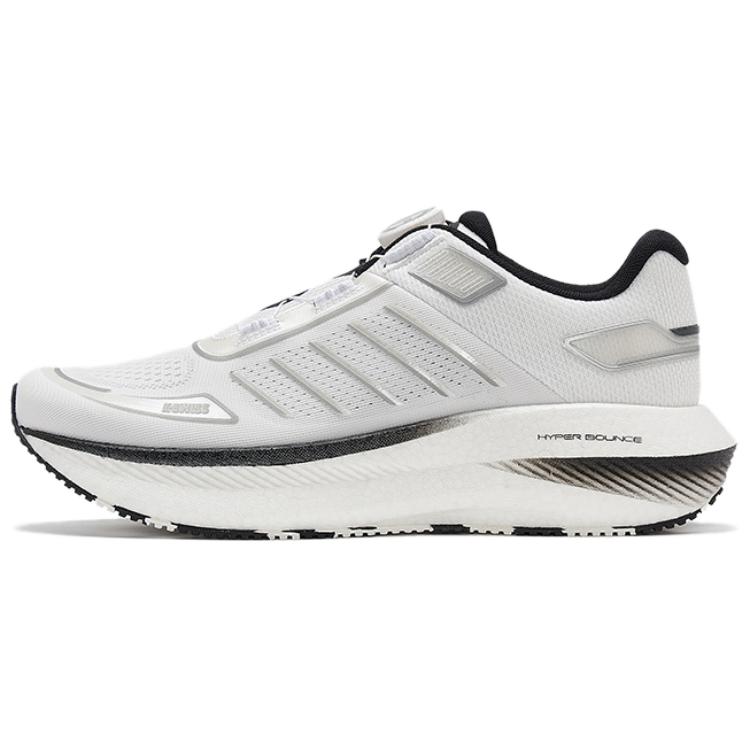 K·SWISS KSWISS Shock Absorbers Амортизирующие нескользящие износостойкие дышащие низкие кроссовки для бега мужские Wimbledon White/Pure Black/Dreamy Silver
K·SWISS KSWISS Shock Absorbers Амортизирующие нескользящие износостойкие дышащие низкие кроссовки для бега мужские Wimbledon White/Pure Black/Dreamy Silver