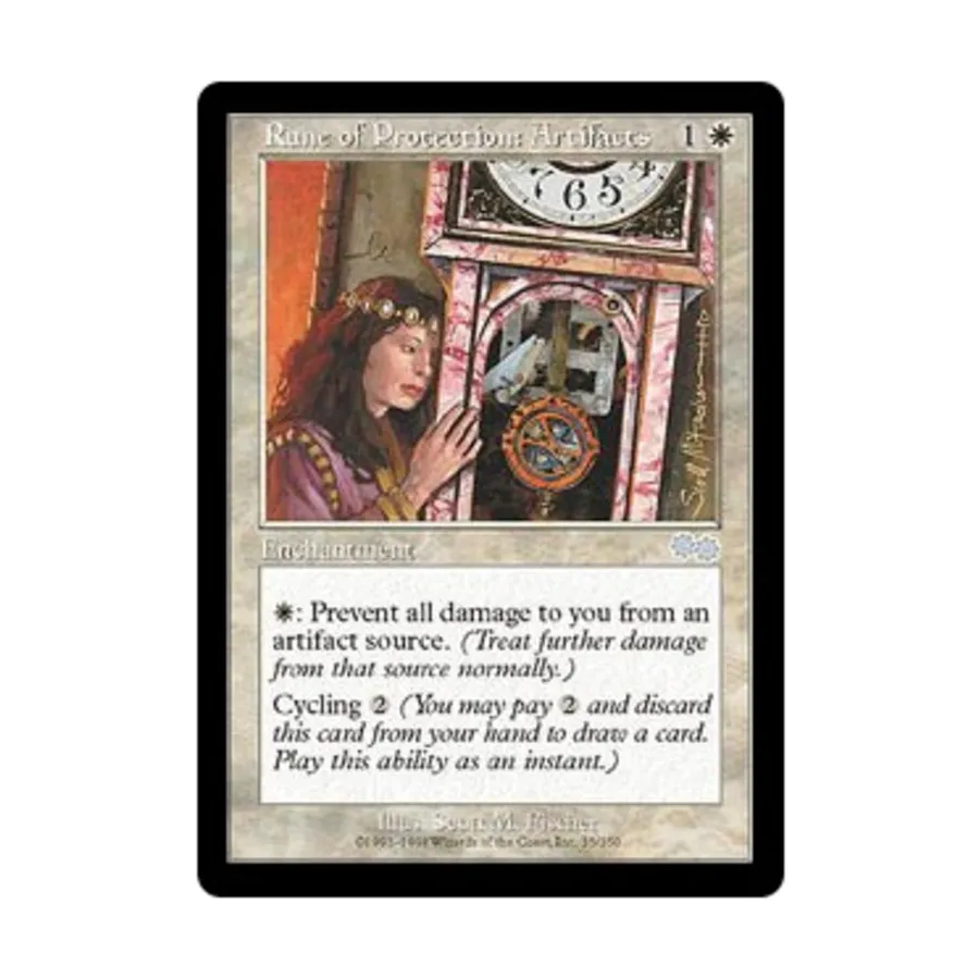 CCG Руна защиты: Артефакты (U), MTG - Urza's Saga
CCG Руна защиты: Артефакты (U), MTG - Urza's Saga