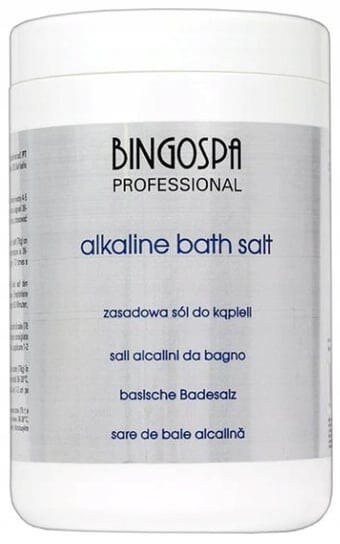 Щелочная соль для ванн, 1000 г BingoSpa
Щелочная соль для ванн, 1000 г BingoSpa