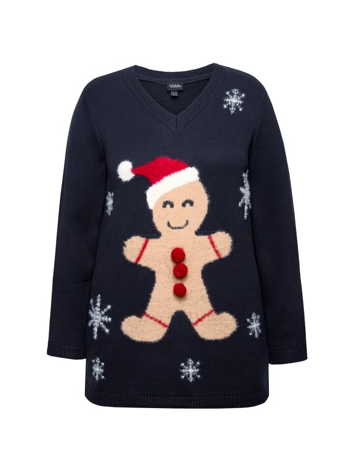 Пуловер Ulla Popken Pullover, цвет marine
Пуловер Ulla Popken Pullover, цвет marine