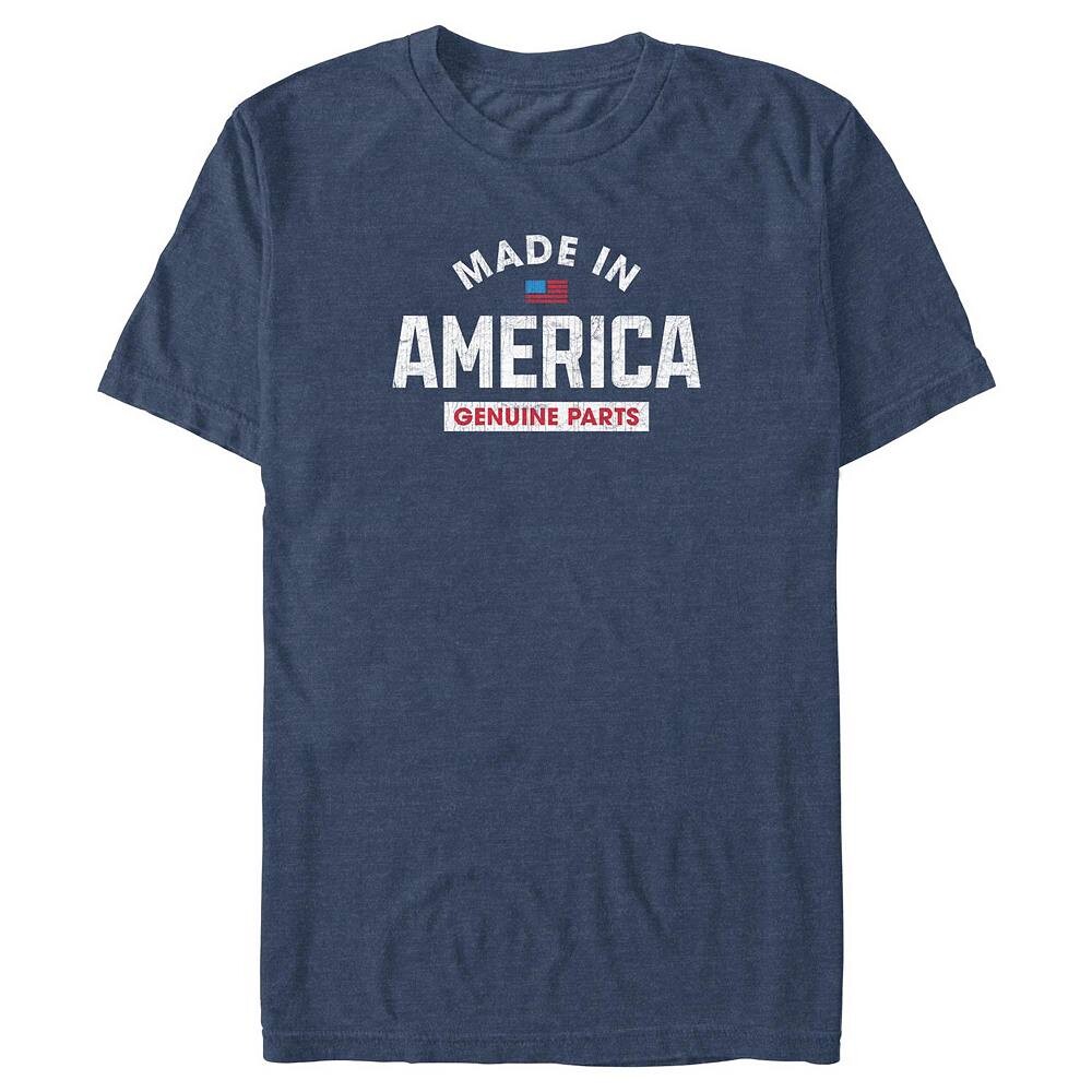 Футболка Big & Tall Made In America с рисунком из оригинальных деталей, цвет Navy Heather
Футболка Big & Tall Made In America с рисунком из оригинальных деталей, цвет Navy Heather