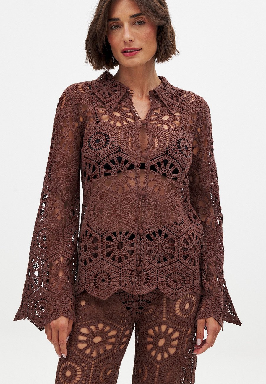Блуза NA-KD CROCHET LONG SLEEVE , Brown
Блуза NA-KD CROCHET LONG SLEEVE , Brown