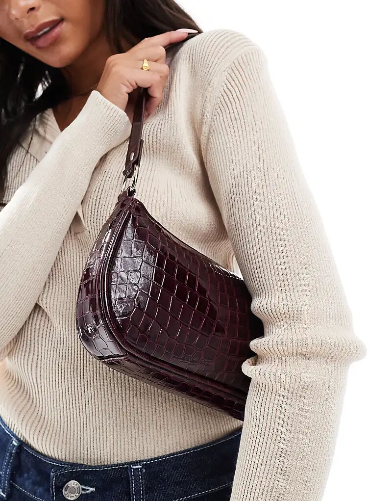 Сумка на плечо New Look из крокодиловой кожи темно-фиолетового цвета
Сумка на плечо New Look из крокодиловой кожи темно-фиолетового цвета