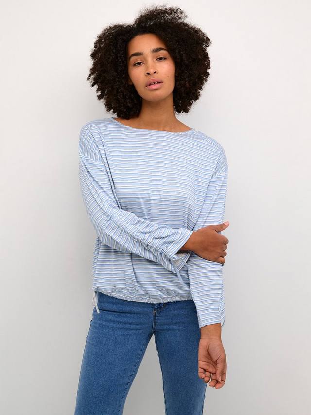 Топ в полоску от матильды KAFFE, цвет Turtledove/Blue
Топ в полоску от матильды KAFFE, цвет Turtledove/Blue