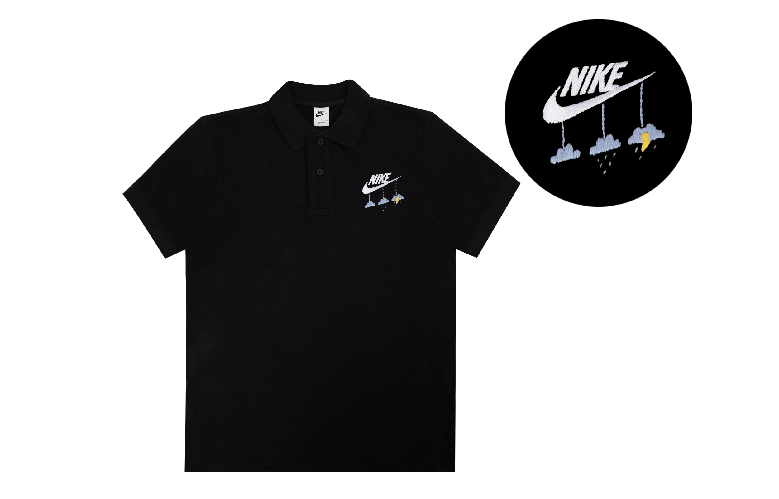 Nike Унисекс поло черное
Nike Унисекс поло черное