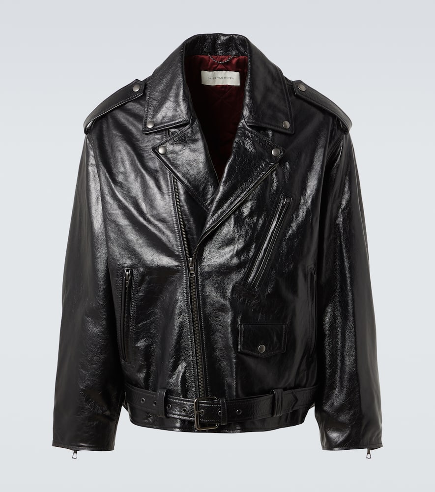 Кожаная косуха Dries Van Noten, Black
Кожаная косуха Dries Van Noten, Black