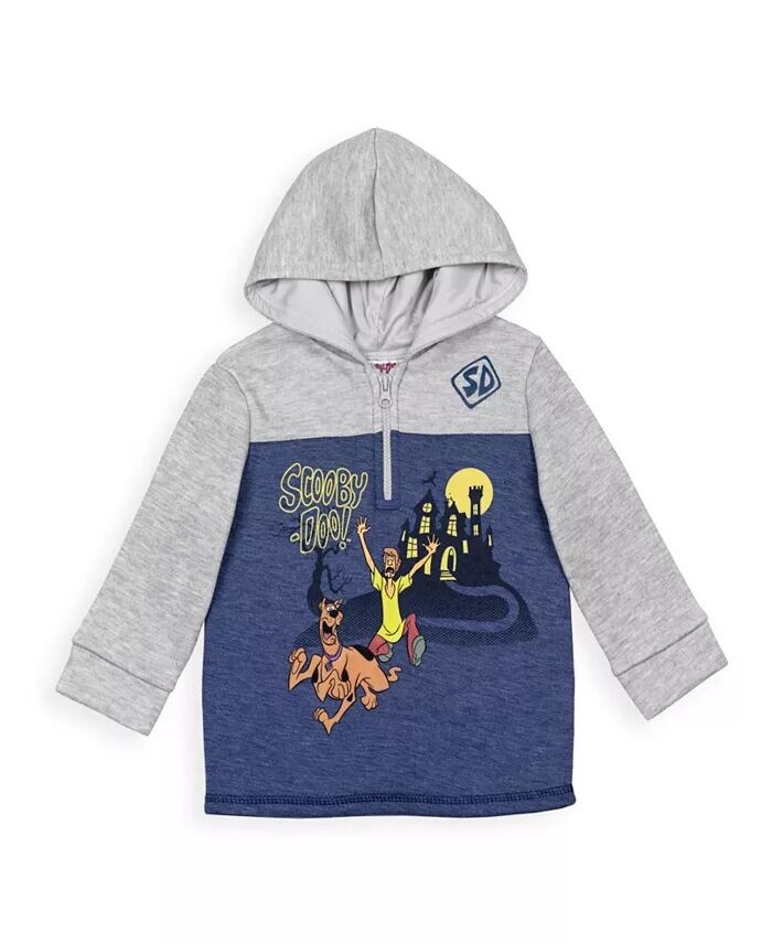 Флисовая толстовка с капюшоном Scooby Doo Shaggy для мальчиков до половины молнии Scooby-Doo, синий
Флисовая толстовка с капюшоном Scooby Doo Shaggy для мальчиков до половины молнии Scooby-Doo, синий