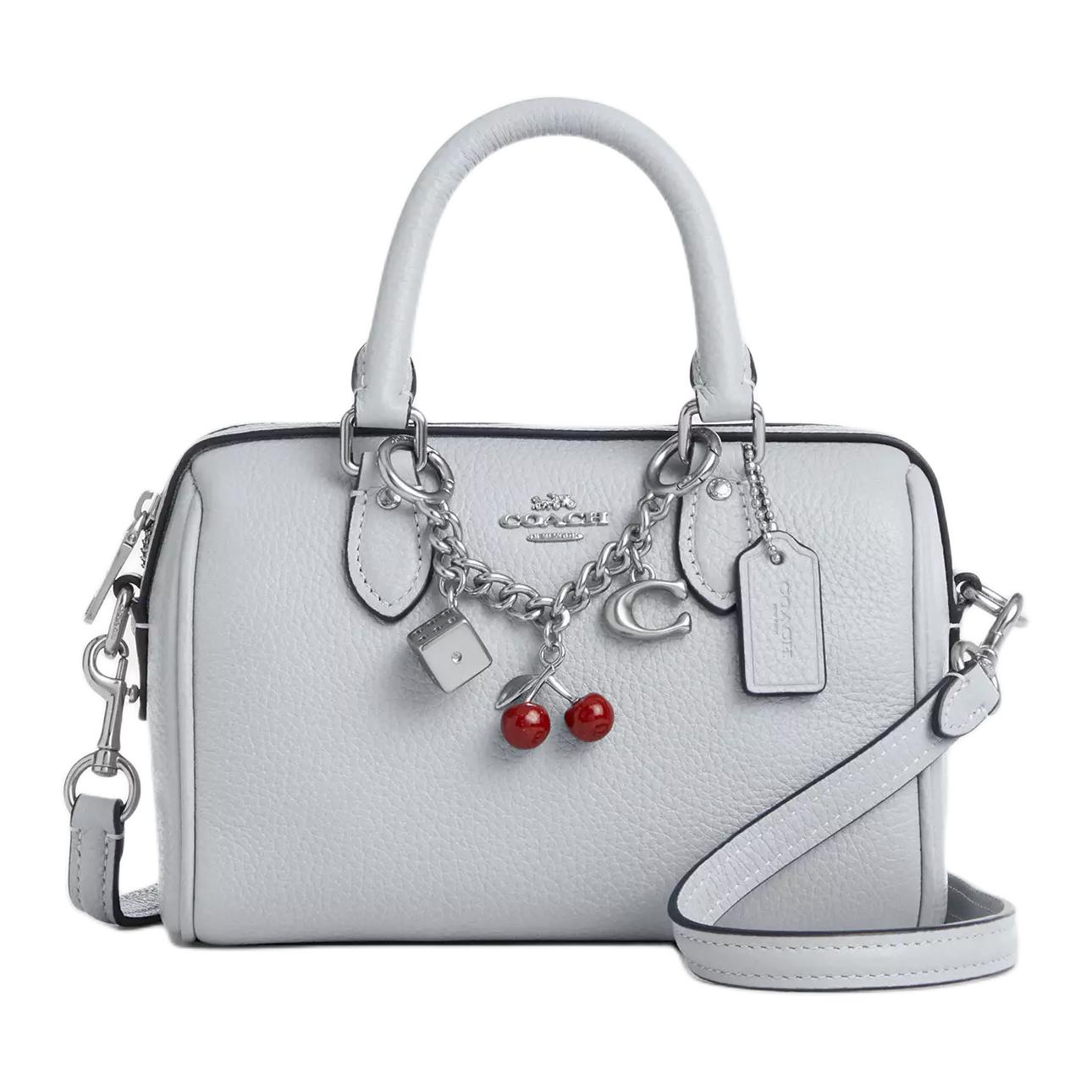 COACH Кожаная мини-сумка через плечо женская ледяной голубой
COACH Кожаная мини-сумка через плечо женская ледяной голубой