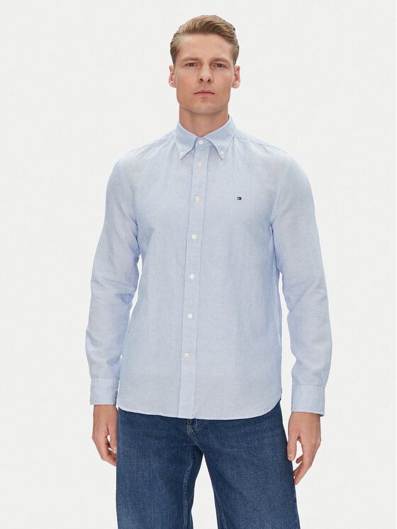 Рубашка обычного кроя MW0MW40704 Tommy Hilfiger, голубой
Рубашка обычного кроя MW0MW40704 Tommy Hilfiger, голубой