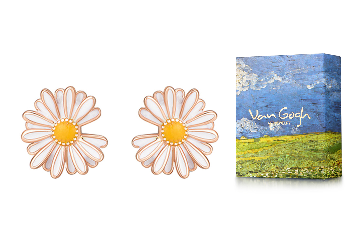 VAN GOGH Серьги-гвоздики из серебра 925 пробы
VAN GOGH Серьги-гвоздики из серебра 925 пробы