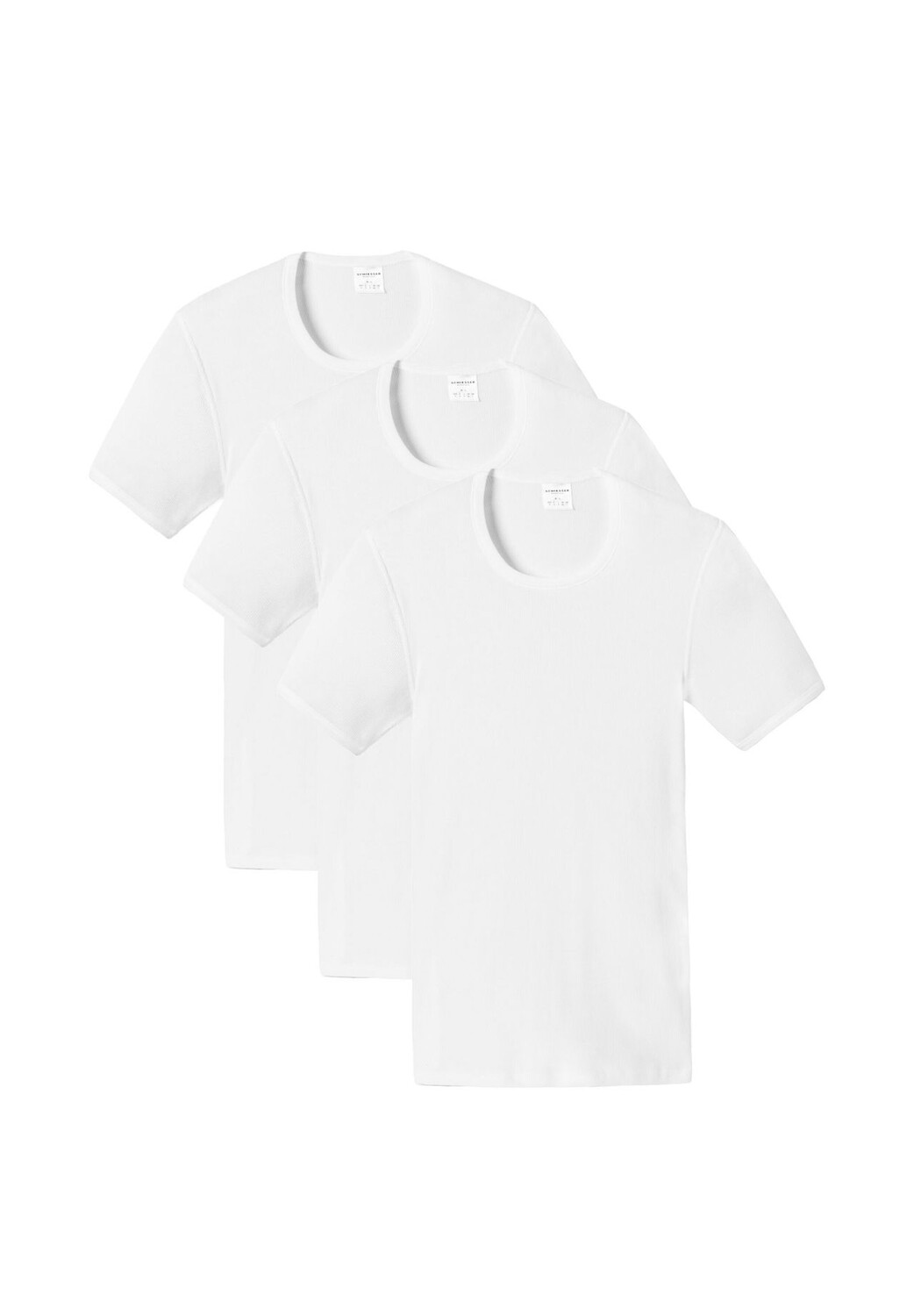 Майка/рубашка с короткими рукавами, набор из 3 шт. Cotton Essentials, двойная резинка SCHIESSER
Майка/рубашка с короткими рукавами, набор из 3 шт. Cotton Essentials, двойная резинка SCHIESSER