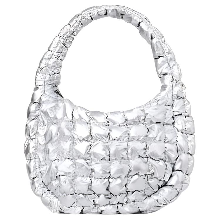 COS Полиэстеровая облачная сумка через плечо мини женская серебристая, Silver
COS Полиэстеровая облачная сумка через плечо мини женская серебристая, Silver