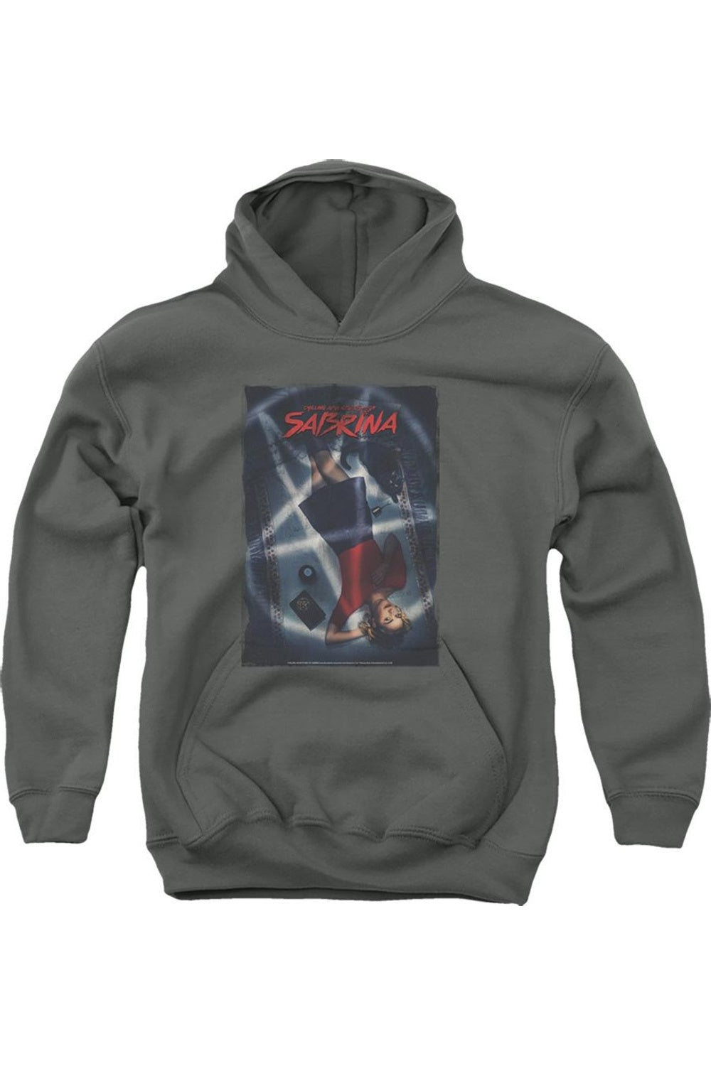 Молодежная толстовка с капюшоном Chilling Adventures Of Sabrina с изображением Сабрины Gildan, Charcoal
Молодежная толстовка с капюшоном Chilling Adventures Of Sabrina с изображением Сабрины Gildan, Charcoal