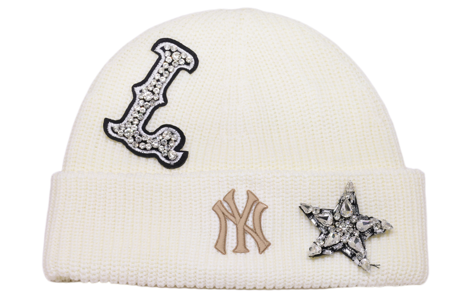 Шапка-бини унисекс MLB, белый
Шапка-бини унисекс MLB, белый