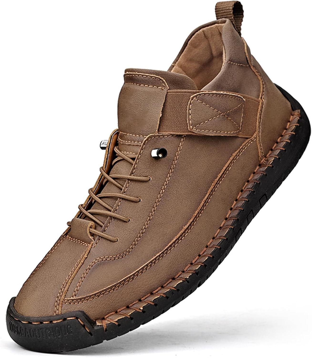 Мужские кожаные ботинки-чукка на щиколотку, ручная работа, удобная кожаная обувь, слипоны с мягкой ортопедической поддержкой для походов, кемпинга и вождения Generic, хаки
Мужские кожаные ботинки-чукка на щиколотку, ручная работа, удобная кожаная обувь, слипоны с мягкой ортопедической поддержкой для походов, кемпинга и вождения Generic, хаки