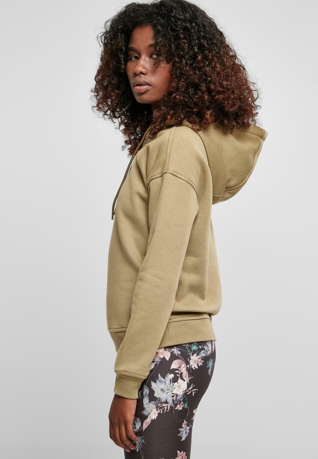 Толстовка Ladies Hoody Urban Classics, коричневый
Толстовка Ladies Hoody Urban Classics, коричневый