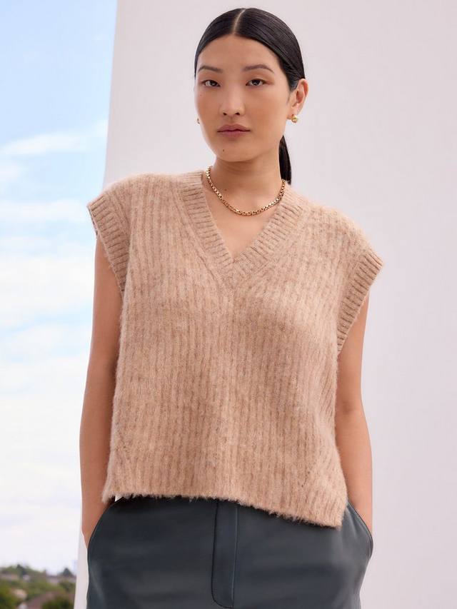 Вязаный джемпер с V-образным вырезом Ro&Zo, Brown
Вязаный джемпер с V-образным вырезом Ro&Zo, Brown