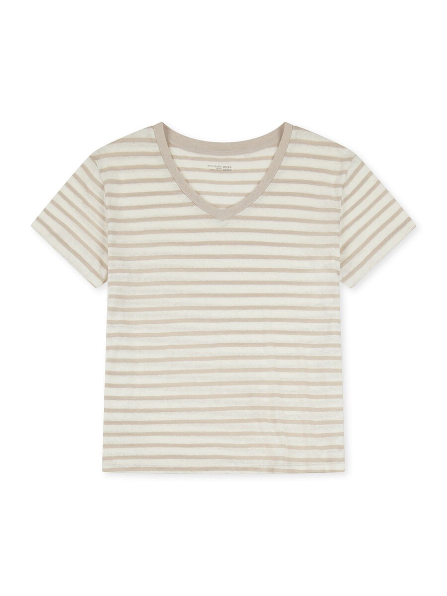 Пижамная рубашка SCHIESSER Mix & Relax, от белого
Пижамная рубашка SCHIESSER Mix & Relax, от белого