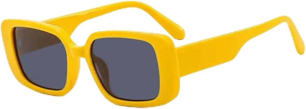 Модные мужские и женские солнцезащитные очки в роскошной прямоугольной оправе, для спорта, уличной фотографии, в стиле ретро, с защитой от УФ-излучения UV400 VVTWSSW, Yellow Gray
Модные мужские и женские солнцезащитные очки в роскошной прямоугольной оправе, для спорта, уличной фотографии, в стиле ретро, с защитой от УФ-излучения UV400 VVTWSSW, Yellow Gray