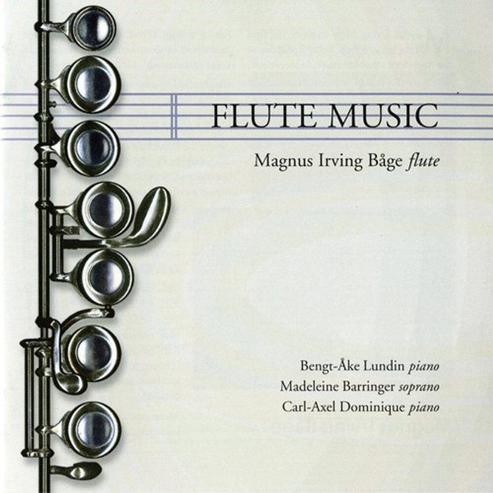 Диск CD Flute Music - Magnus Irving Båge
Диск CD Flute Music - Magnus Irving Båge