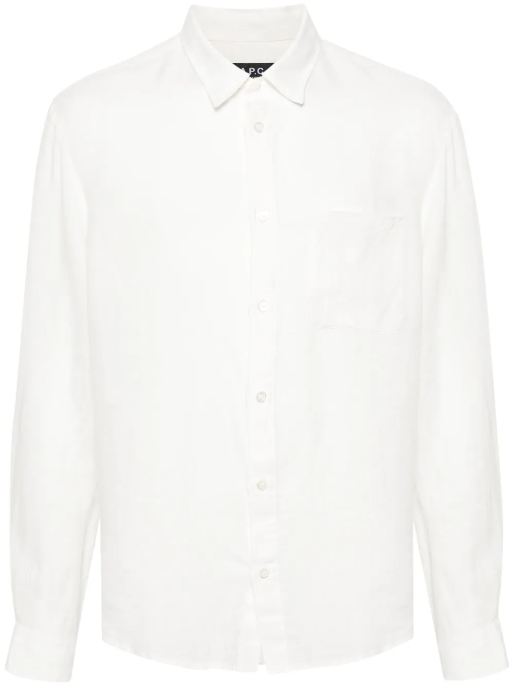 Рубашка Cassel с вышитым логотипом A.P.C., белый
Рубашка Cassel с вышитым логотипом A.P.C., белый
