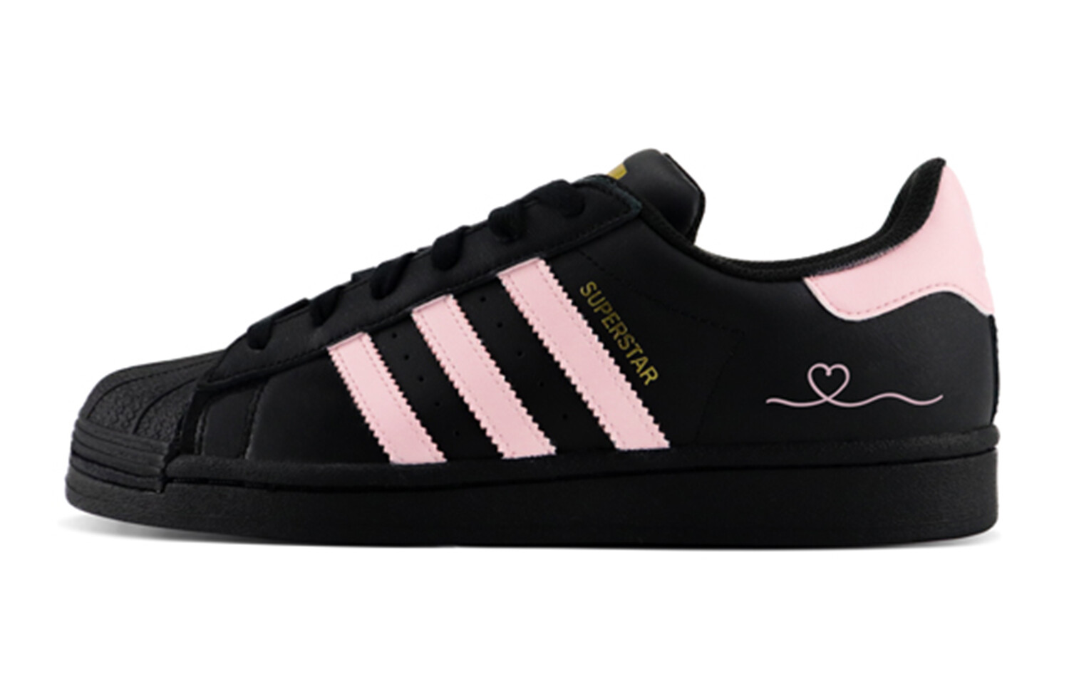 Кроссовки для скейтбординга Superstar, унисекс, низкие, черный/розовый Adidas Originals
Кроссовки для скейтбординга Superstar, унисекс, низкие, черный/розовый Adidas Originals
