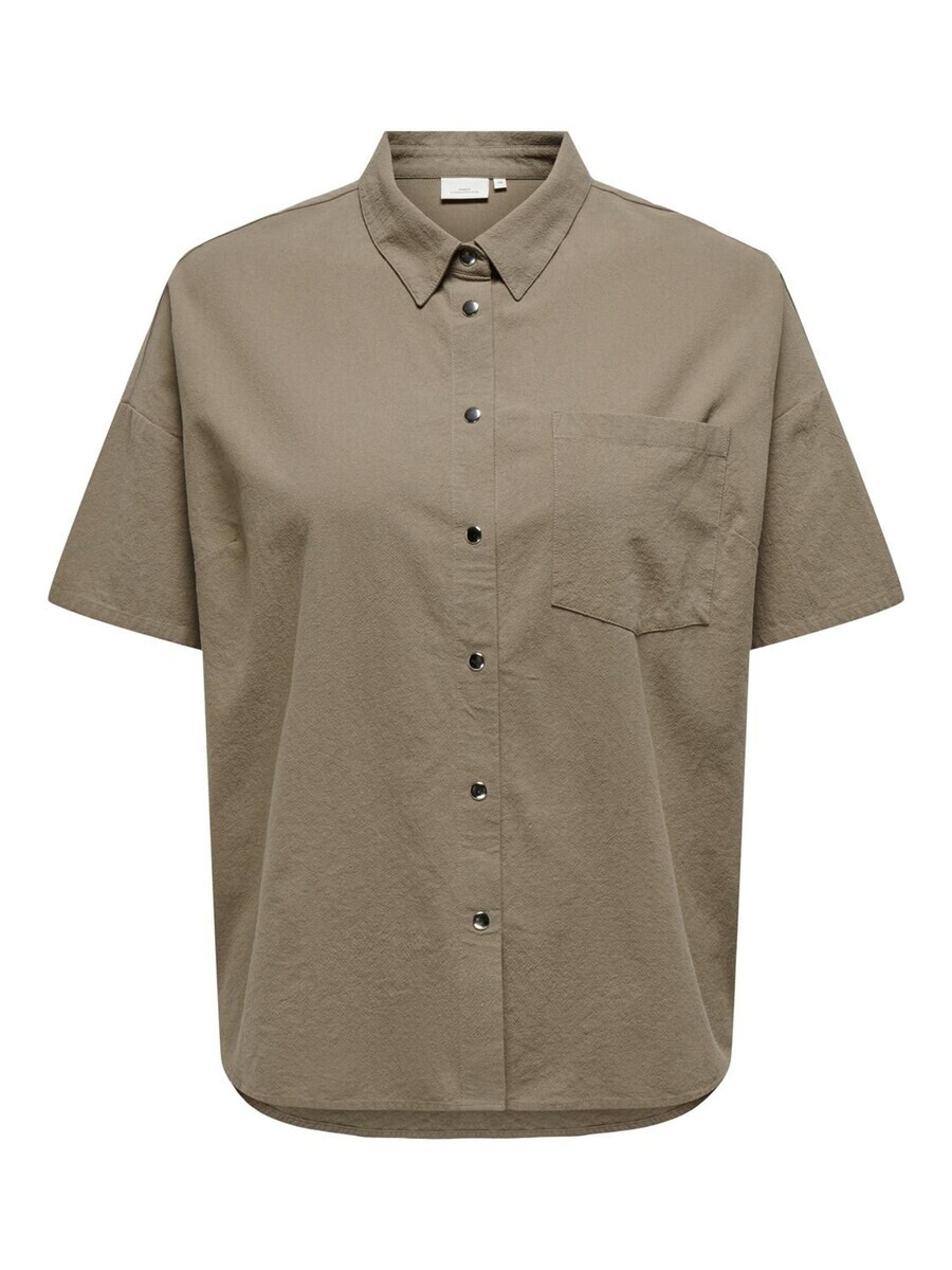 Блуза Only Carmakoma, коричневый
Блуза Only Carmakoma, коричневый