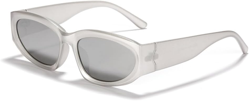 MUTYNE Модные женские овальные солнцезащитные очки, роскошные, маленькие, коричневые, сексуальные, в стиле «кошачий глаз», винтажные панк-очки для женщин, Silver Silver
MUTYNE Модные женские овальные солнцезащитные очки, роскошные, маленькие, коричневые, сексуальные, в стиле «кошачий глаз», винтажные панк-очки для женщин, Silver Silver