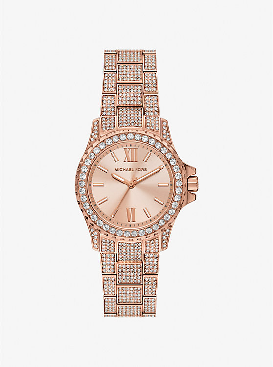 Мини-Часы Everest Pavé из розового золота Michael Kors, золотой
Мини-Часы Everest Pavé из розового золота Michael Kors, золотой