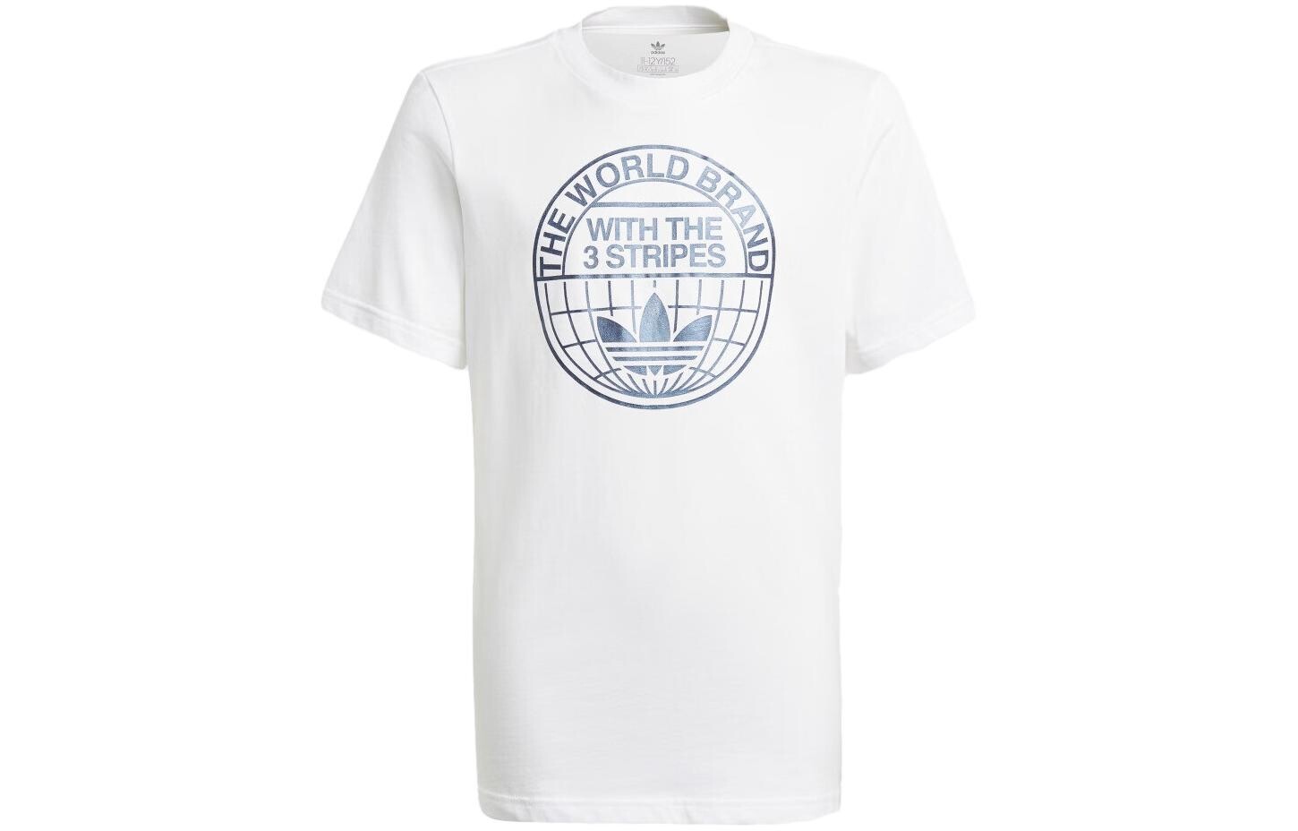 Детская футболка Adidas Originals, белый 
Детская футболка Adidas Originals, белый