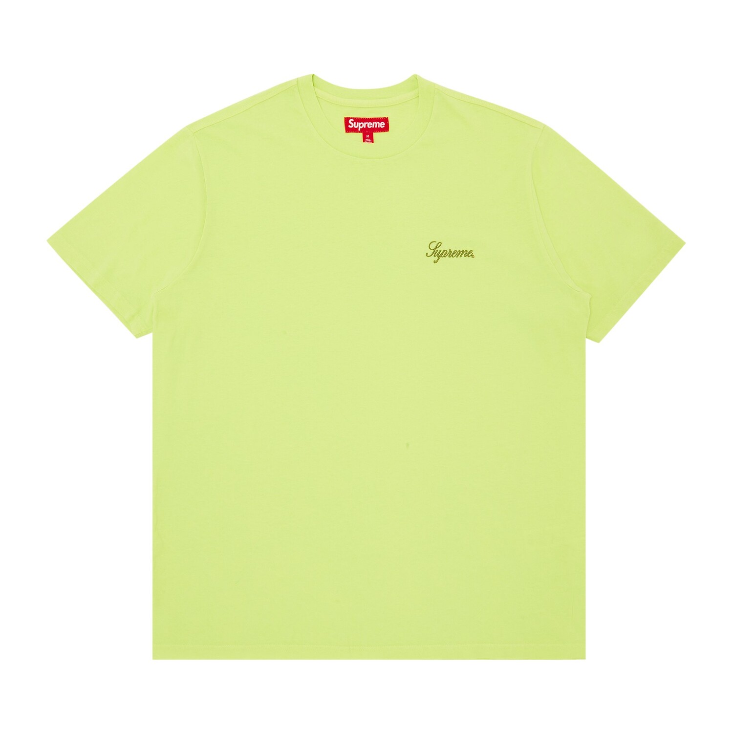 Топ с короткими рукавами Supreme Washed Script, цвет Лайм
Топ с короткими рукавами Supreme Washed Script, цвет Лайм