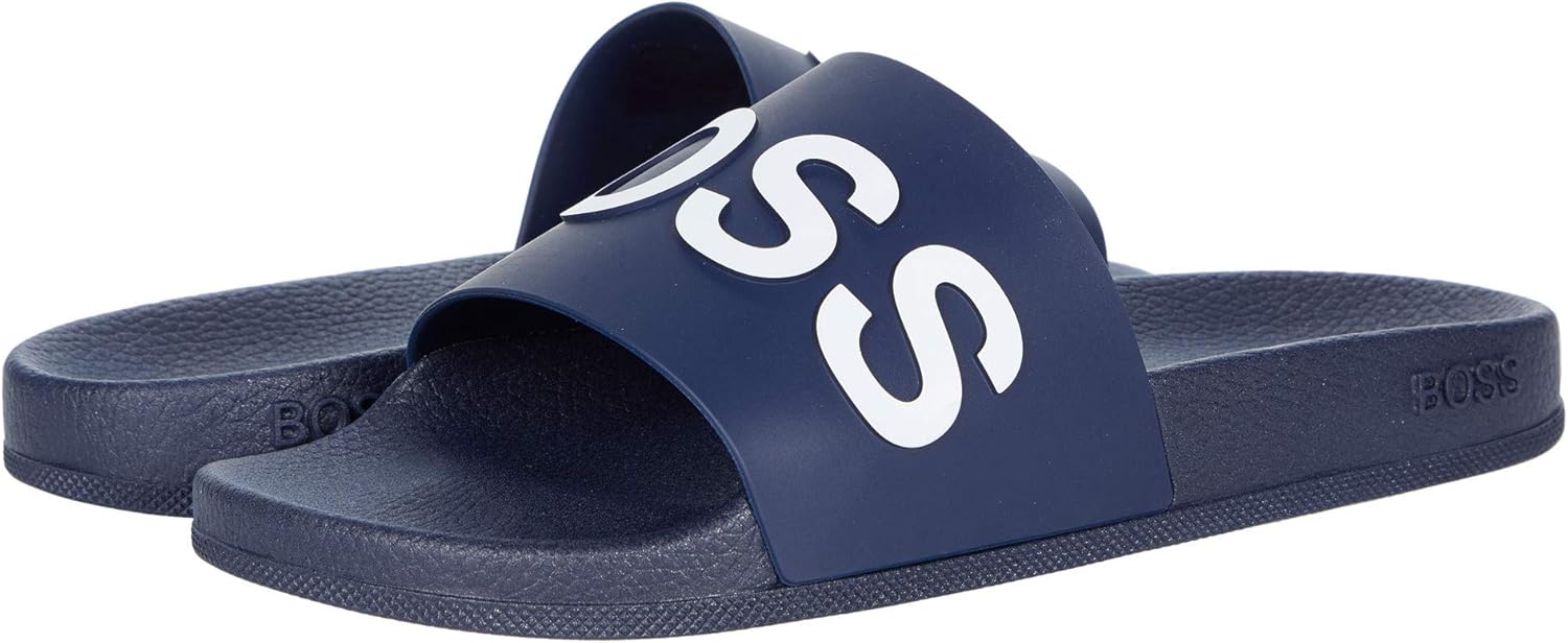 Hugo Boss BOSS Bay Slide by BOSS, Dark Blue 2
Hugo Boss BOSS Bay Slide by BOSS, Dark Blue 2